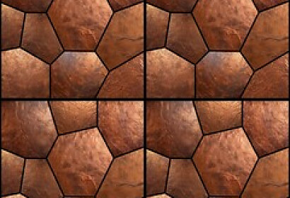 Fototapeta Copper slabs wall tiles ft 716032956